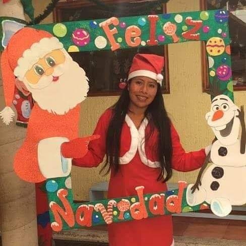 Yalitza Aparicio recuerda la navidad