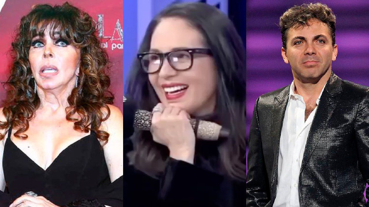 Yolanda Andrade enamorada de Verónica Castro y Cristian solo viendo