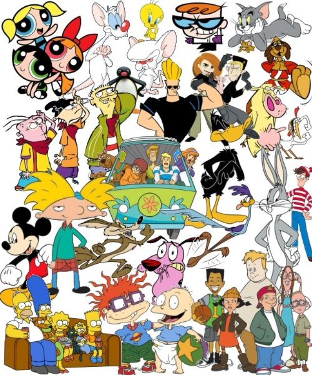 Caricaturas de los 90s
