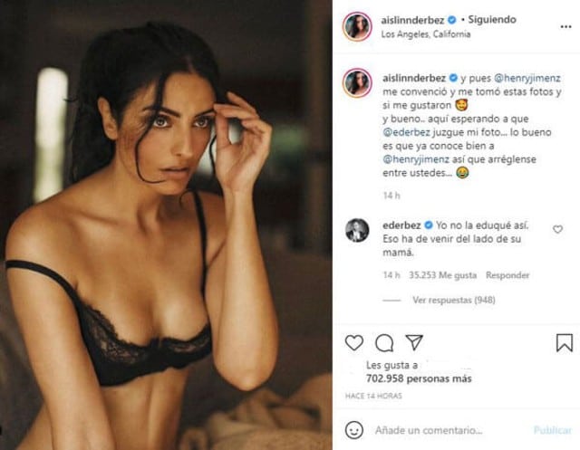 Eugenio Derbez arremete contra Aislinn Derbez por posar con poca ropa