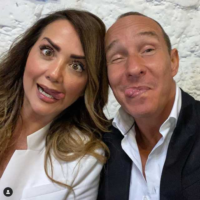 Andrea Legarreta y Erik Rubín