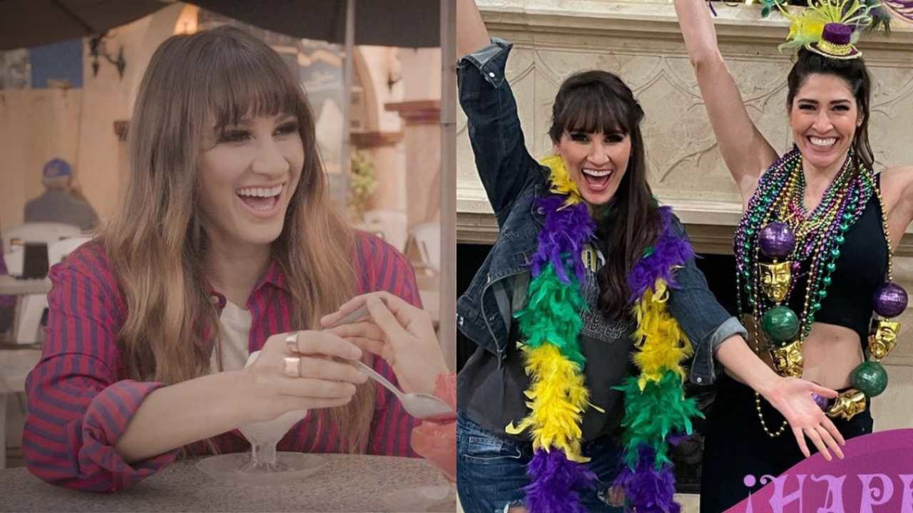 Ashley de Ha-Ash hace "broma" y corre "al natural" en la nieve