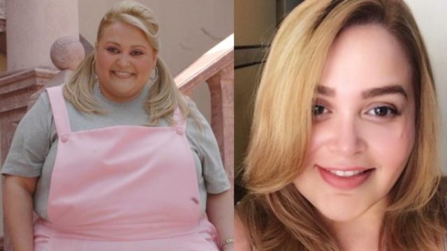 Sheyla antes y ahora