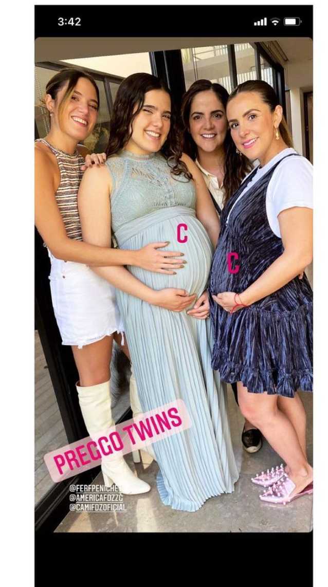 Baby Shower de Camila Fernández foto Instagram