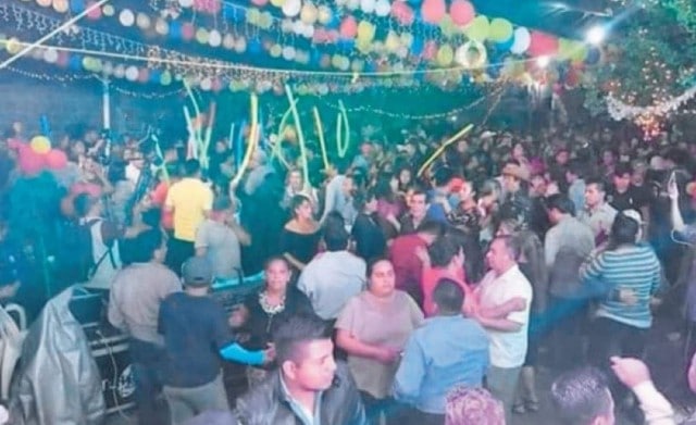 Baile Covid en Oaxaca deja a casi medio pueblo contagiado
