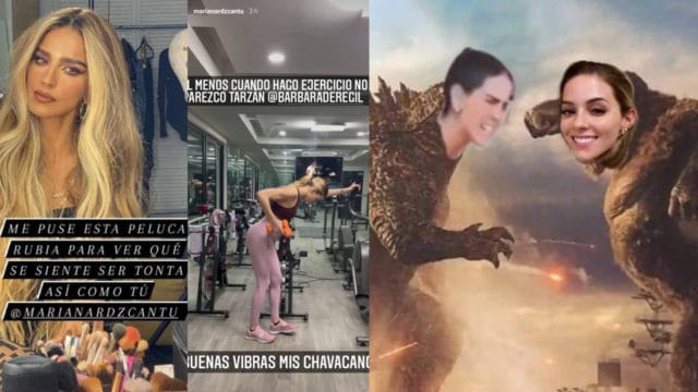 BÃ¡rbara de Regil se peleÃ³ con Mariana RodrÃ­guez con estos memes