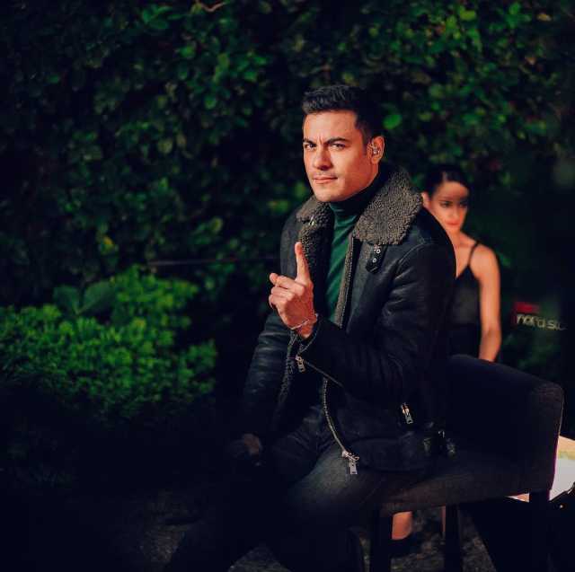 El cantante Carlos Rivera