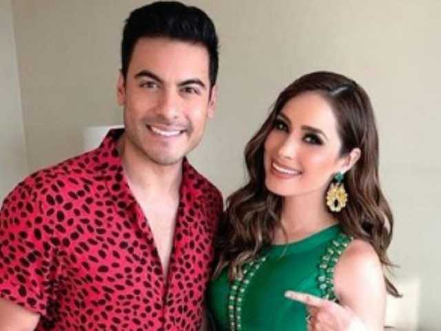 Carlos Rivera y su novia Cynthia Rodríguez