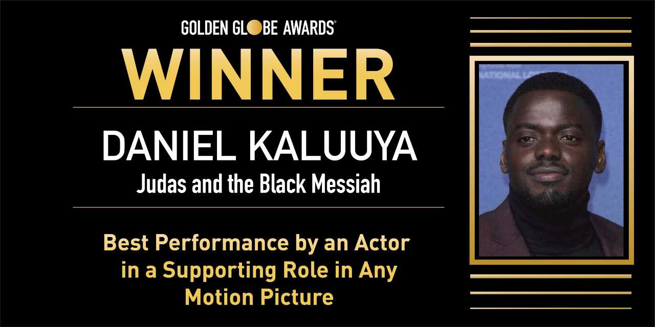 Daniel Kaluuya ganador Golden Globes 2021