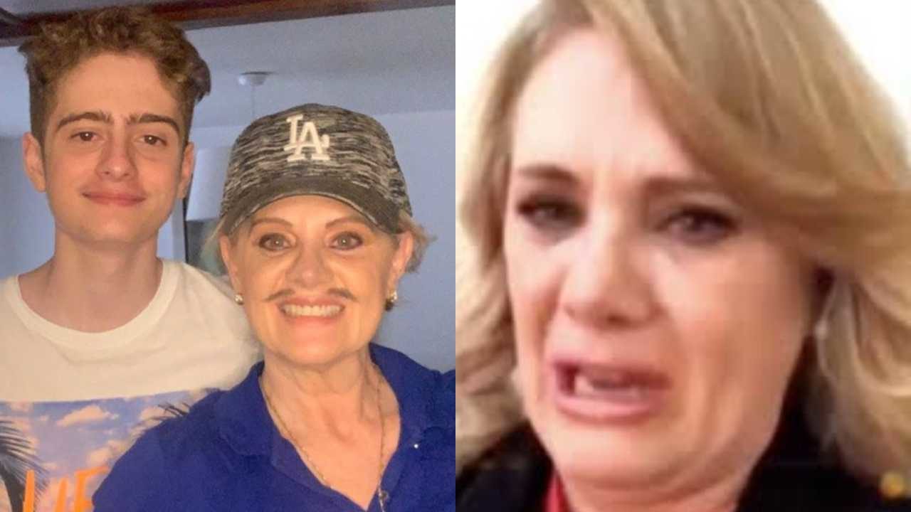 Destrozan a Erika Buenfil por ponerle vestido a su hijo en su cumpleaños