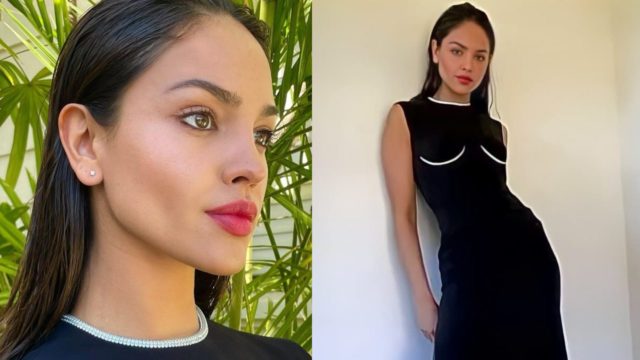Eiza González da una lección de elegancia con su vestido en los Globos de Oro