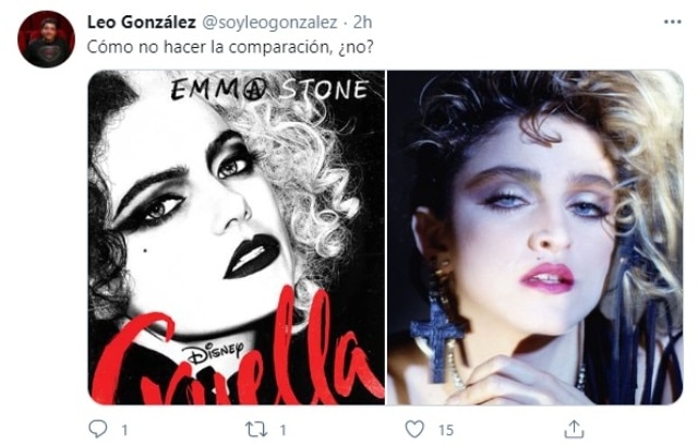 Emma Stone Cruella Madonna