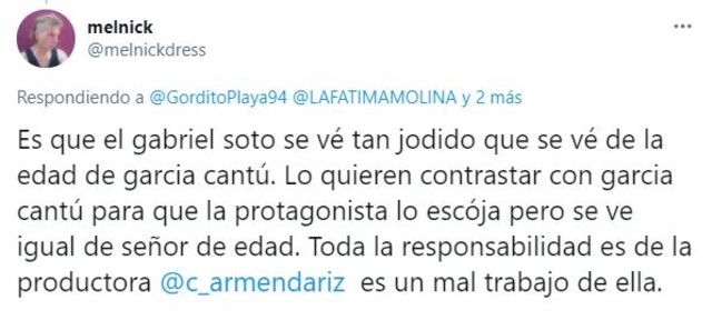 Gabriel Soto es criticado por viejo y actuar con FÃ¡tima Molina