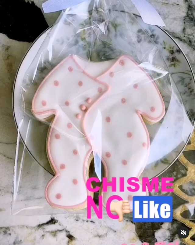 Galletas del baby shower de Camila Fernández