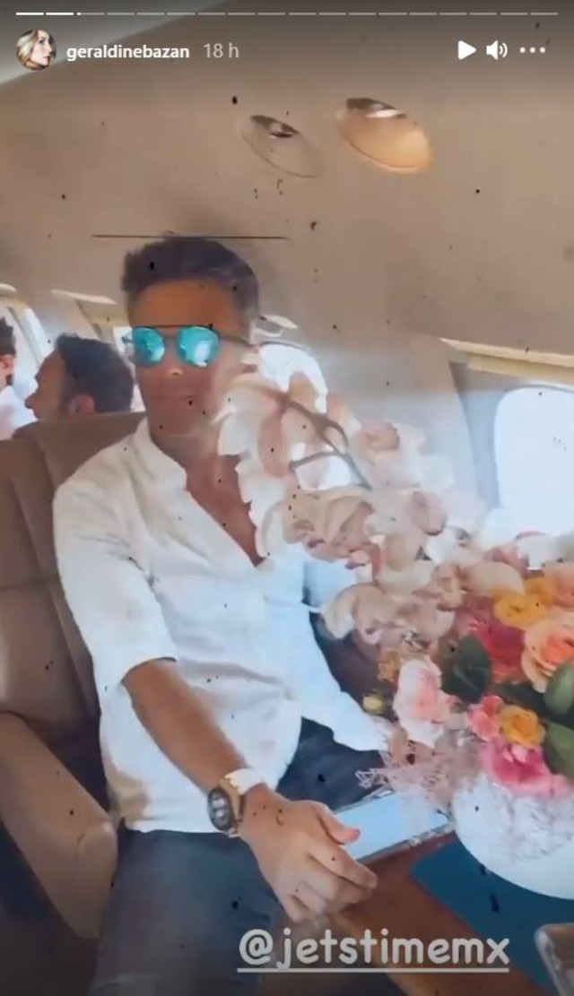Geraldine Bazán muestra a su nuevo novio