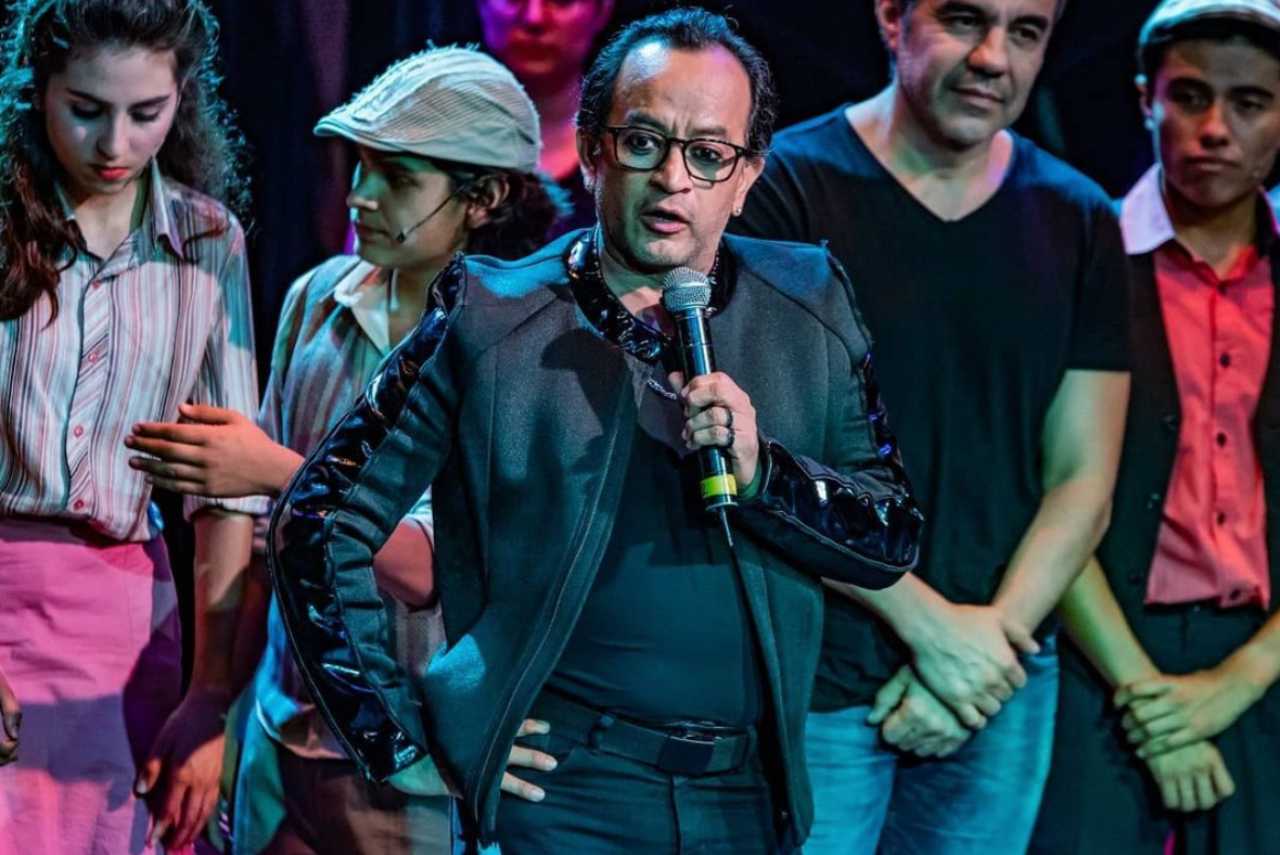 Germán Ortega en el escenario