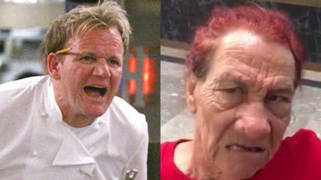 Gordon Ramsay y la Gilbertona se encuentran en restaurante