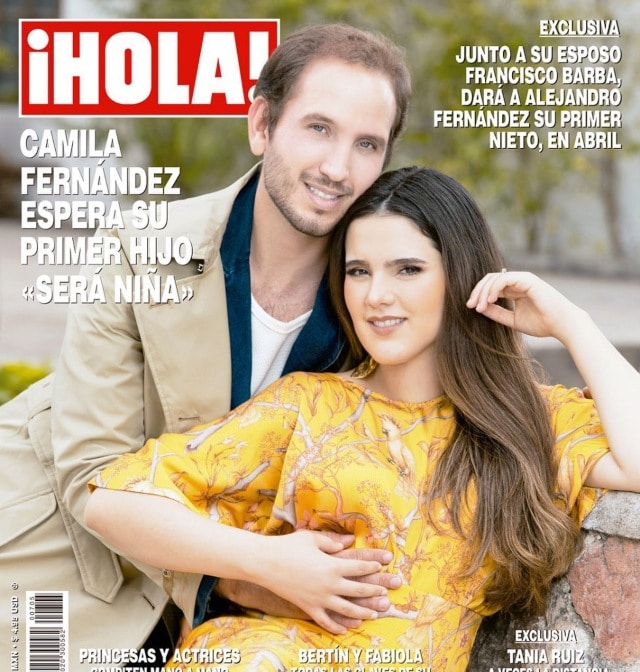 Hija de Alejandro Fernandez y Francisco Barba