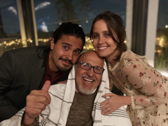 Natasha Dupeyron y su papá Humberto
