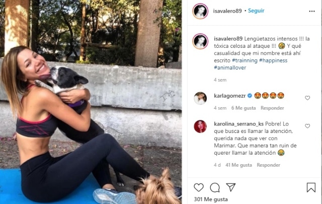 Isa valero indirecta Marimar vega