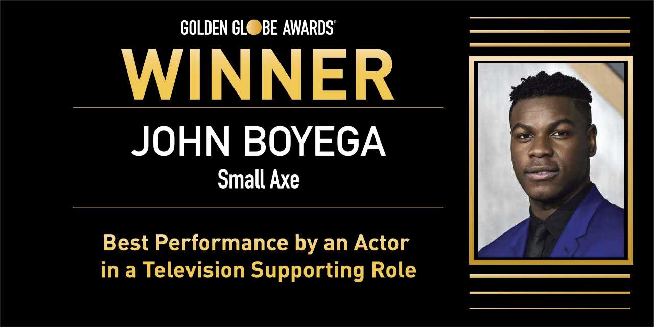 John Boyega, ganador en los Golden Globes 2021