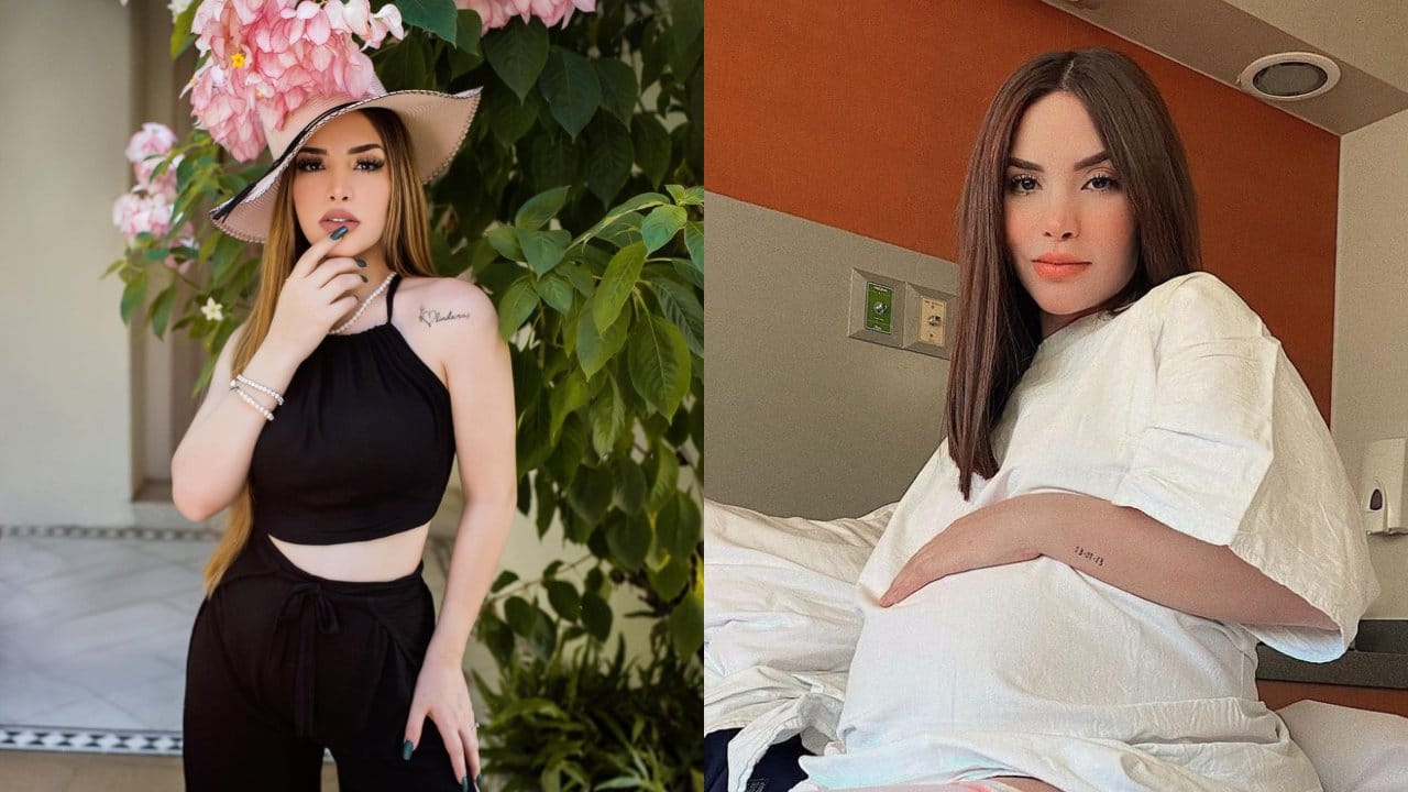 Kimberly Loaiza en el hospital