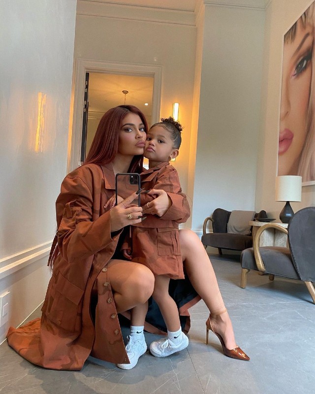 Kylie Jenner felicita a Stormi por su cumpleaños
