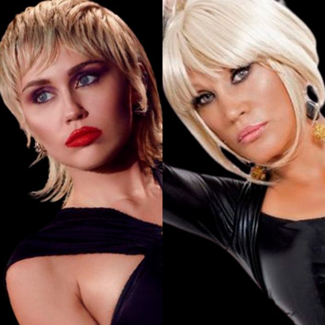 Miley Cyrus idéntica a La Tesorito