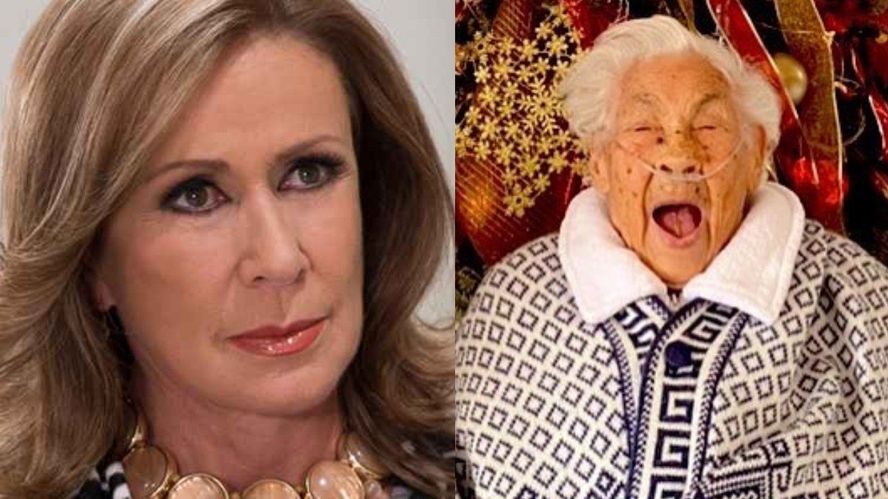 Laura Zapata y abuela Eva Mange