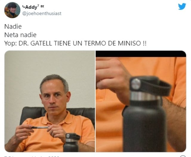 Lopez Gatell termo Miniso