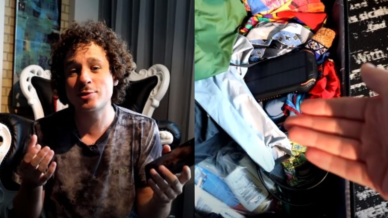 Luisito Comunica y su maleta