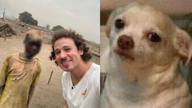 Luisito Comunica con niño en nairobi