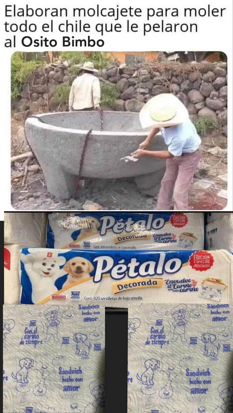 meme molcajete grande 