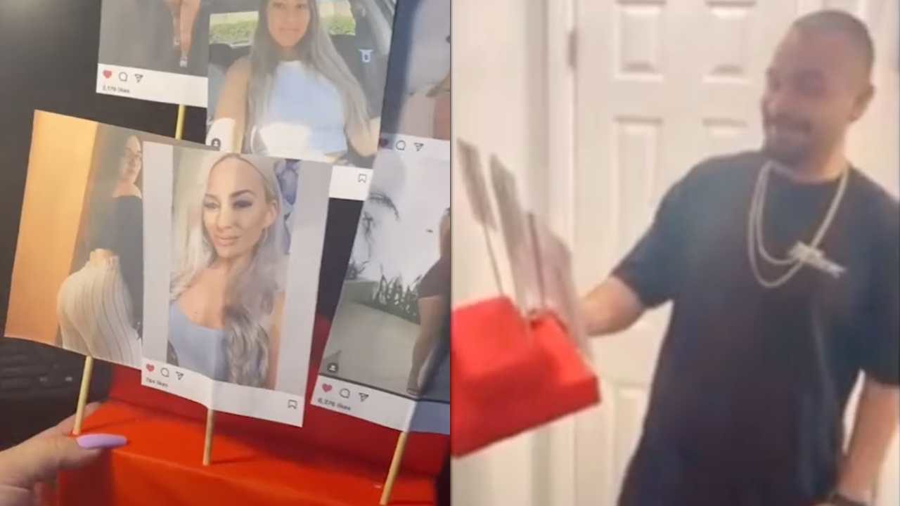 Mujer regala a su esposo fotos de mujeres a las que les da like en Instagram