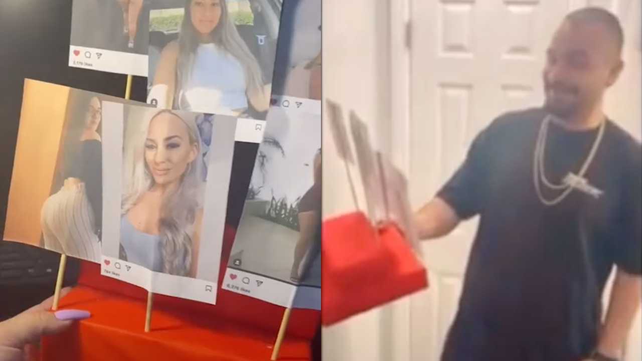 Mujer regala a su esposo fotos de mujeres a las que les da like en Instagram