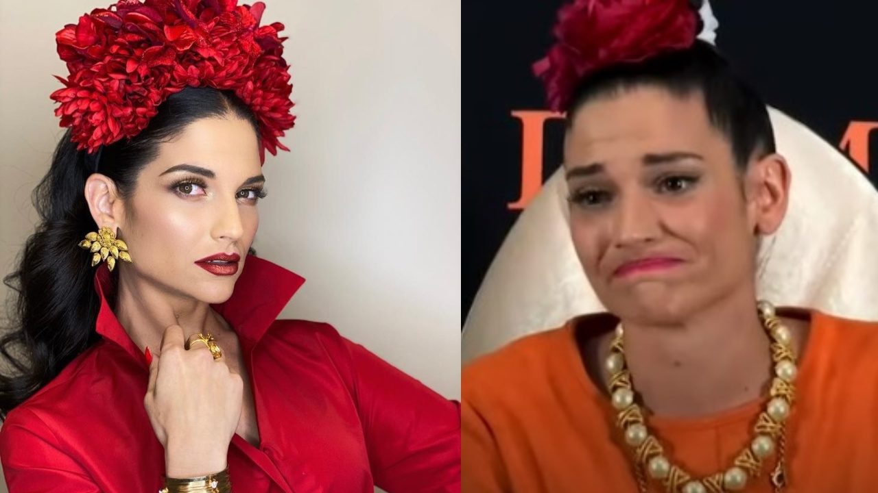 Natalia Jiménez llora