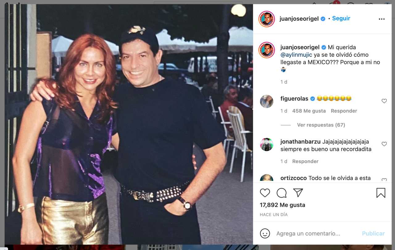 Pepillo Origel y Aylin Mujica juntos