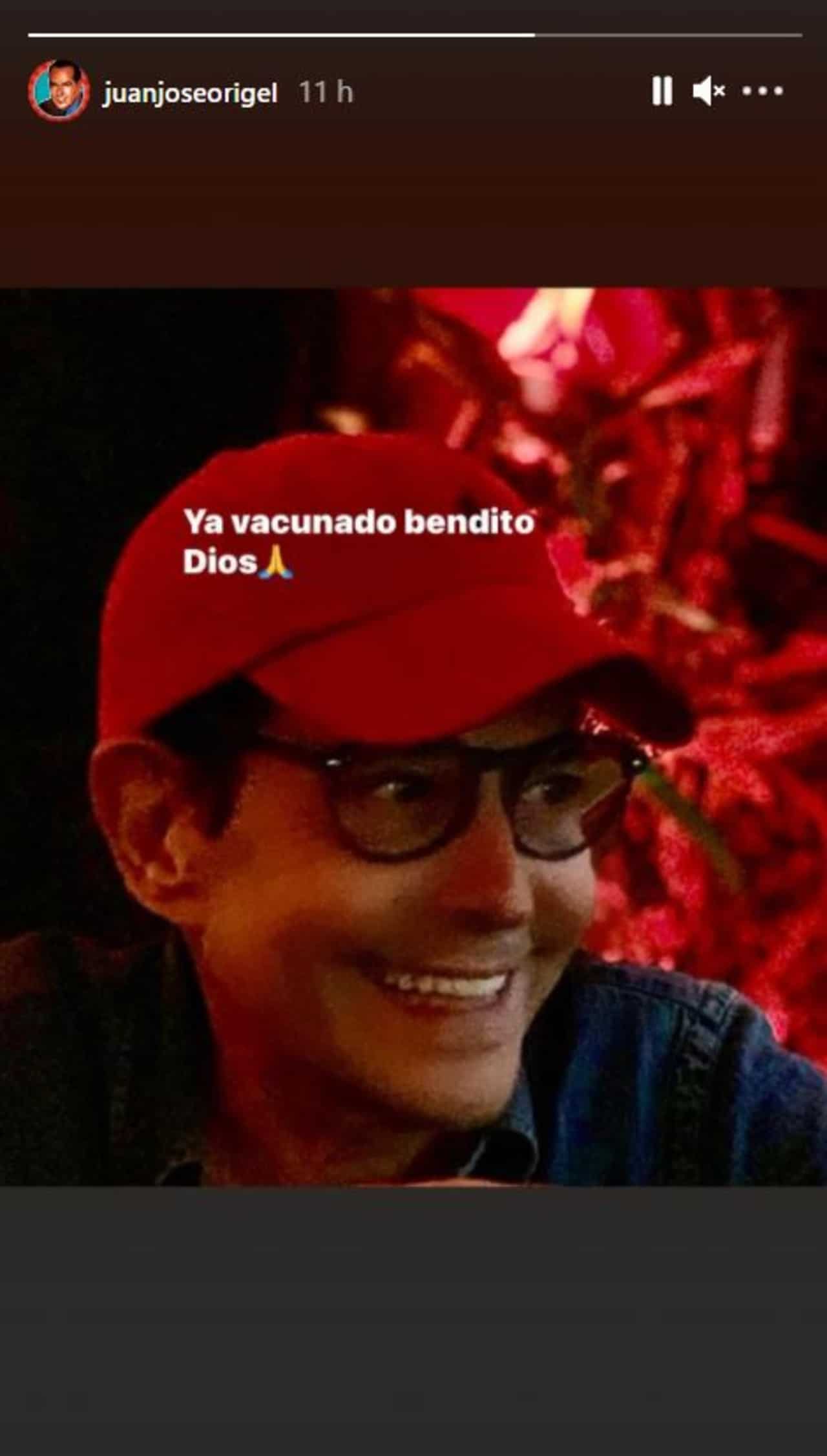 Pepillo Origel recibe segunda dosis vacuna covid