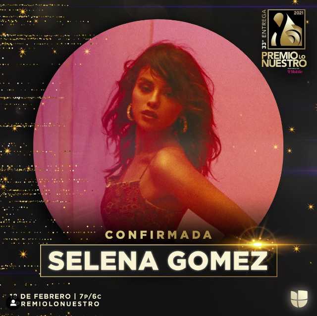 Selena Gómez en el Premio Lo Nuestro