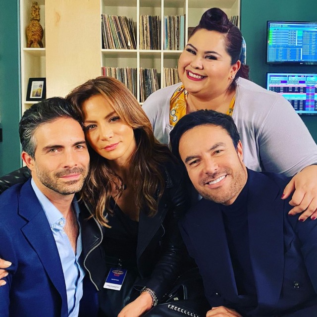 Silvia Navarro y Osvaldo benavides