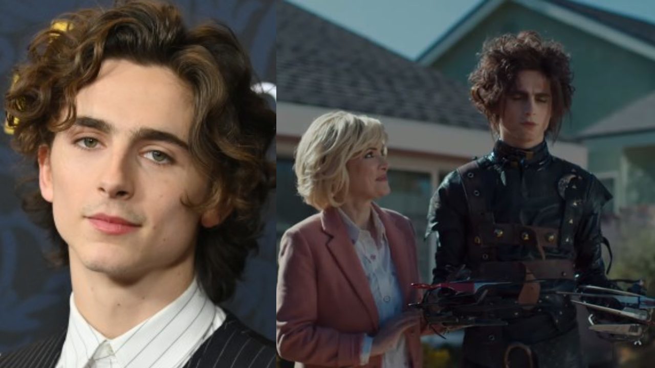 Timothée Chalamet aparece como hijo del "joven manos de tijera" en comercial del Super Bowl LV