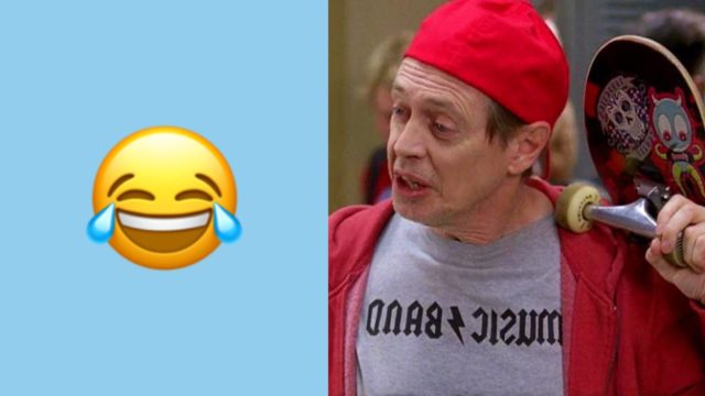 Emoji llorando de risa y meme chavorruco
