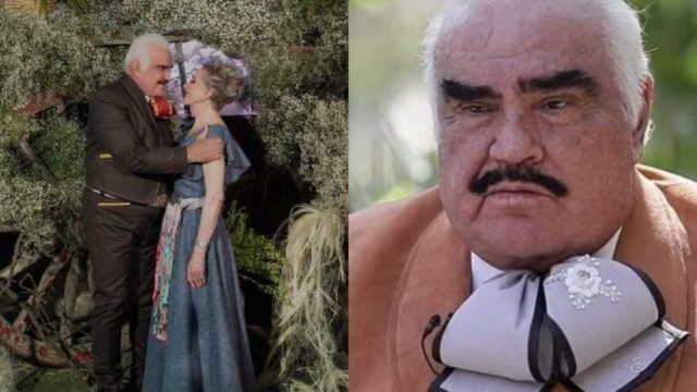 Vicente Fernández reaparece junto a su esposa tras polémica y lo critican