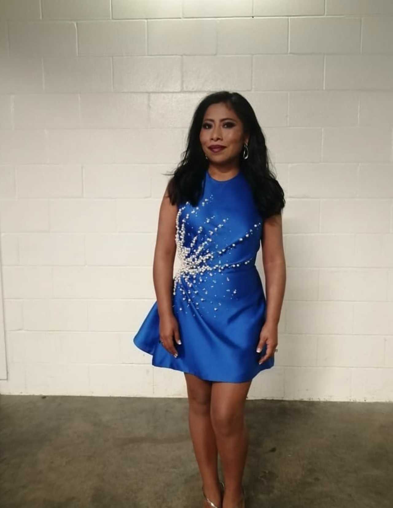Yalitza Aparicio a su paso por el Latin Grammy
