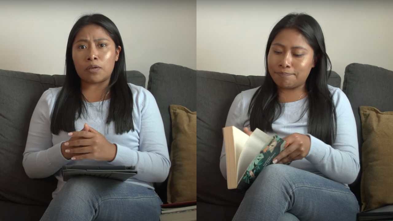 Yalitza Aparicio muestra sus cinco libros favoritos
