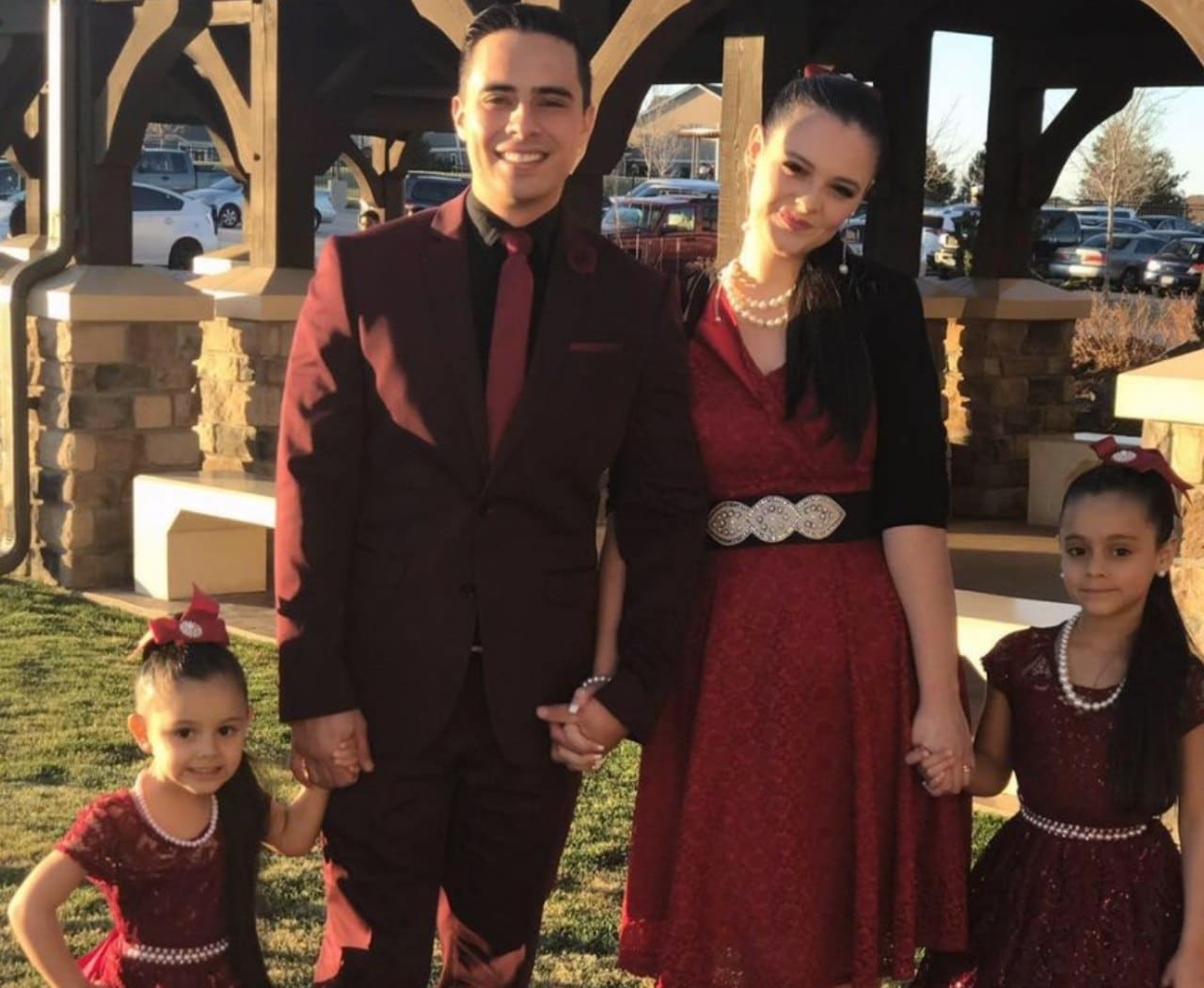 Allison y su familia