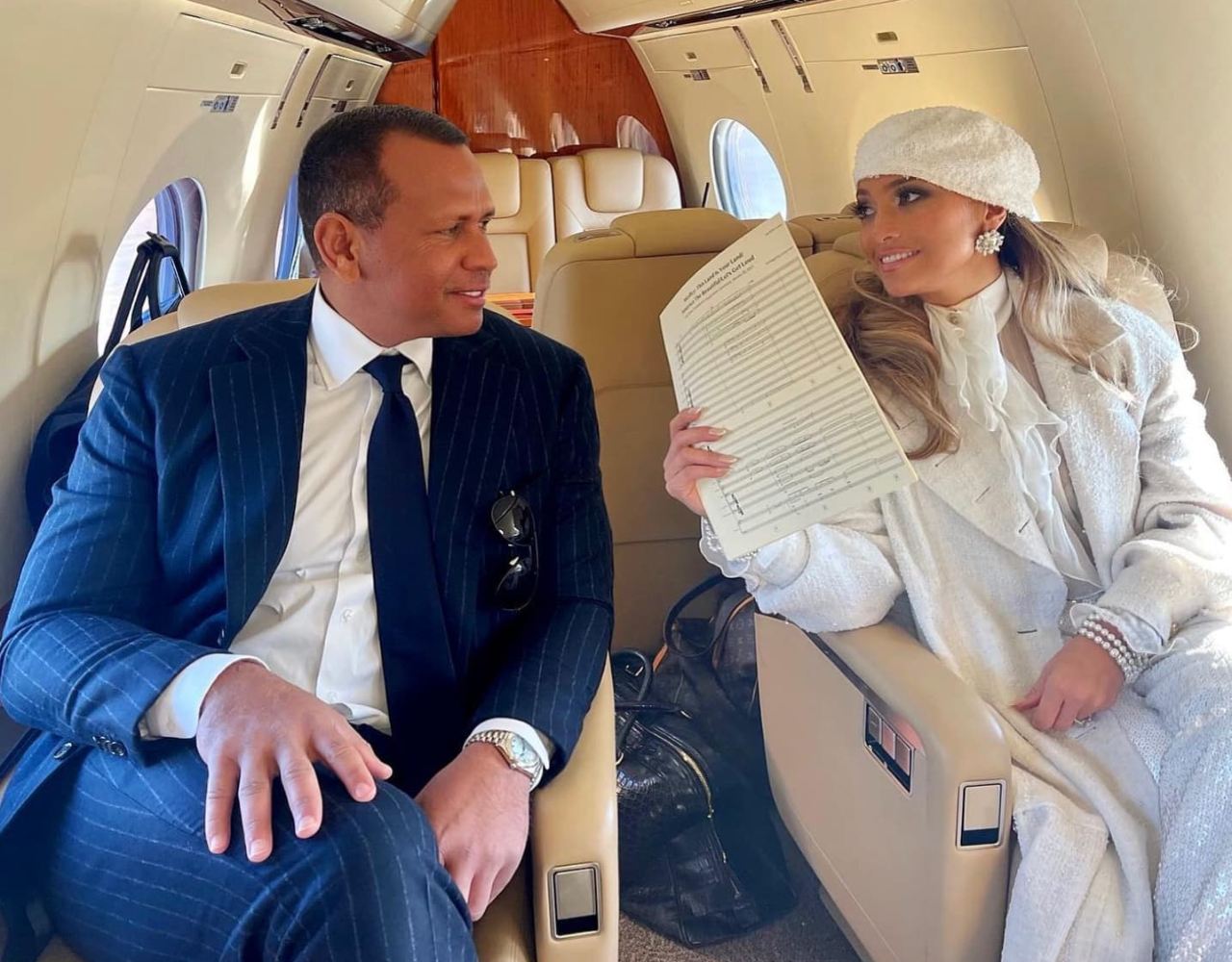 JLo y Alex Rodriguez 