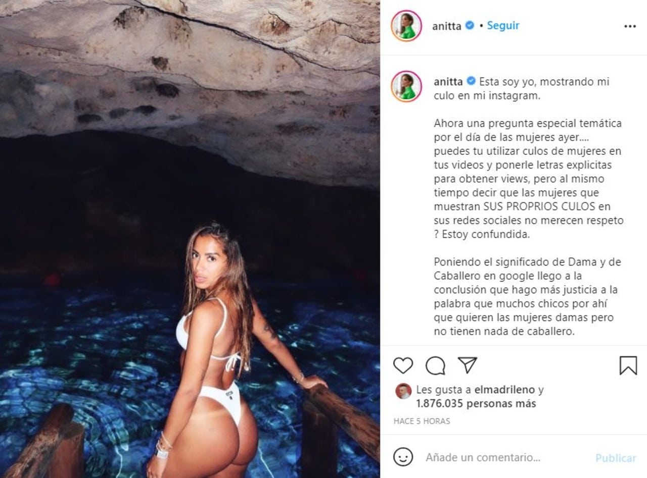 anitta arcangel comentarios misoginos mujeres respeto