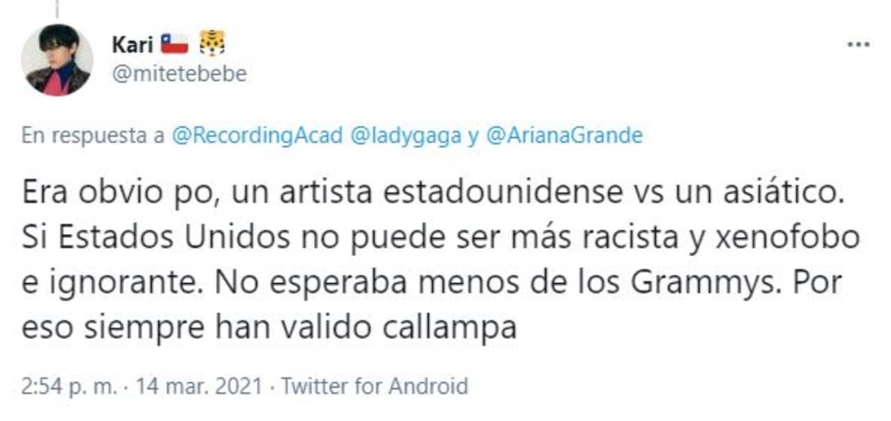 grammys 2021 bts perdio army defiende grupo kpop