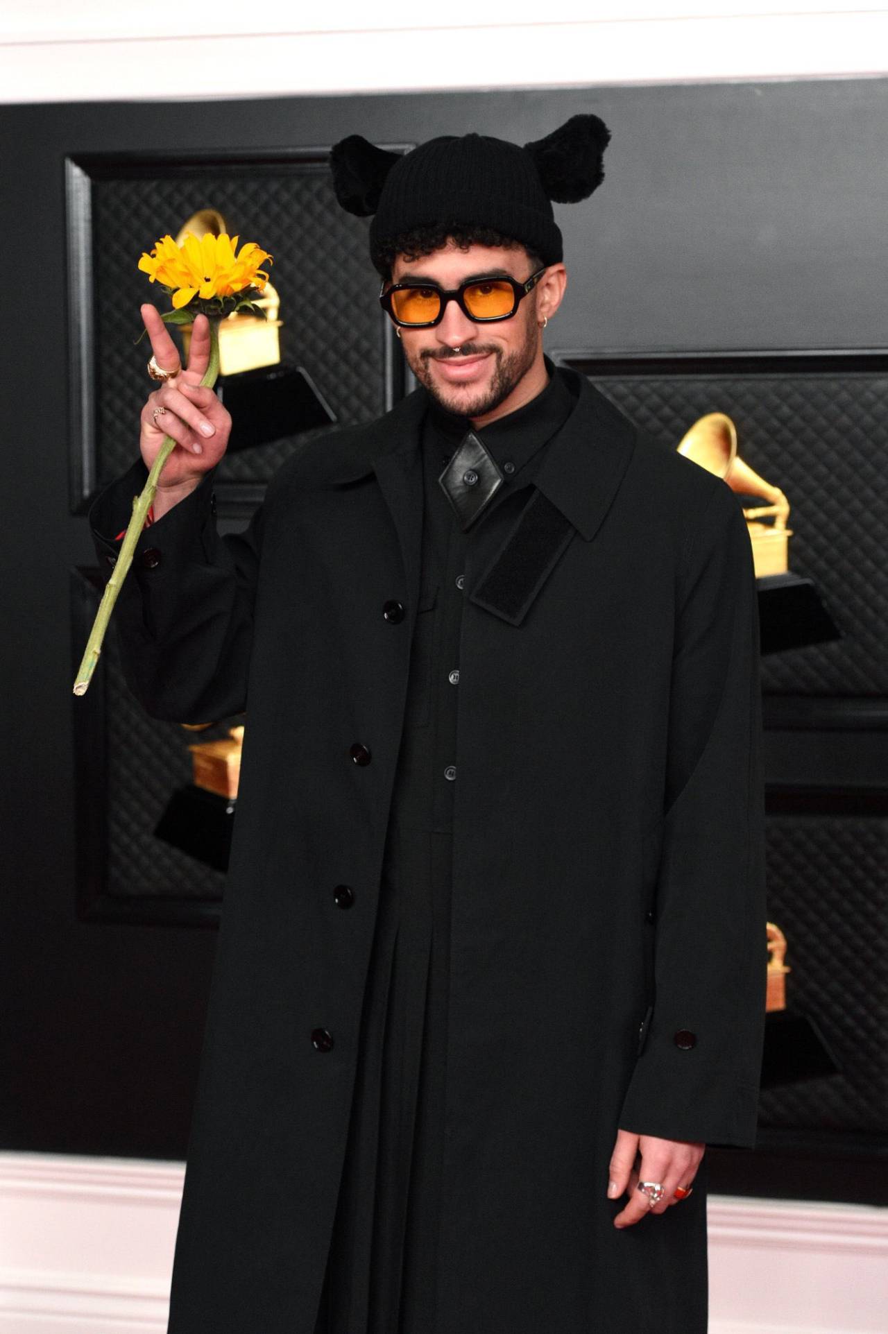 Bad Bunny red carpet Grammy